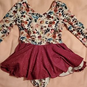 Cheeky Plum Leotard 5T